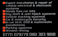 Car audio & alarm installation